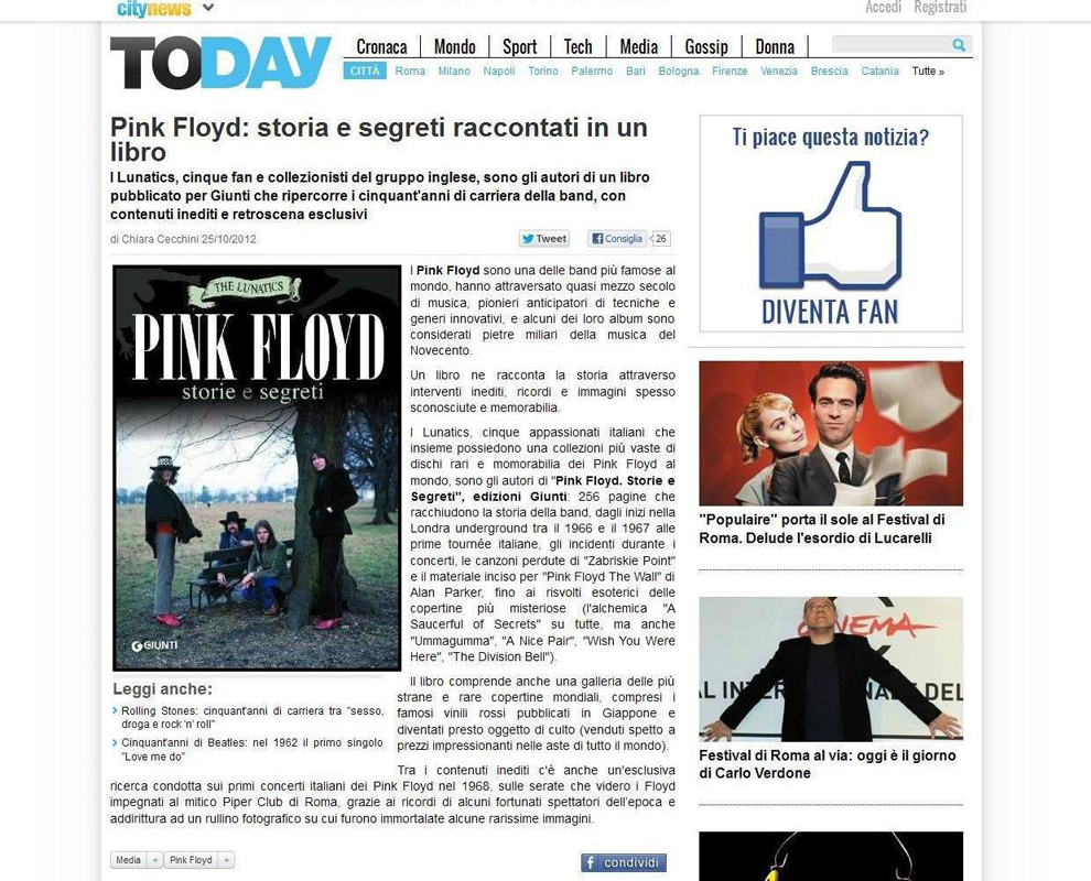 City News - 25 ott. 2012