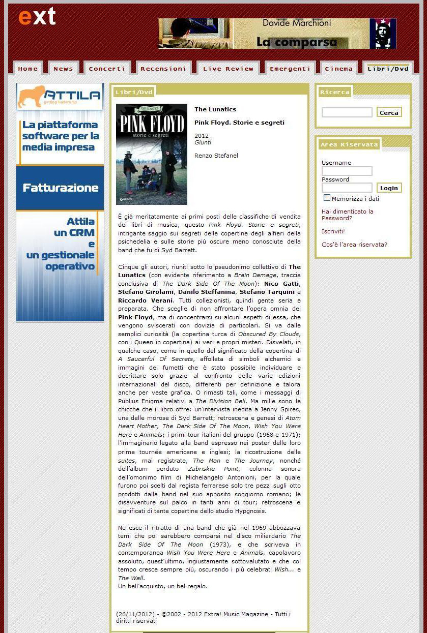 Extra Music Magazine - 26 nov. 2012
