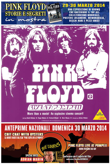 The Lunatics Expo - Pink Floyd Storie e segreti in mostra BORGARO T.SE 29-30 mar. 2014