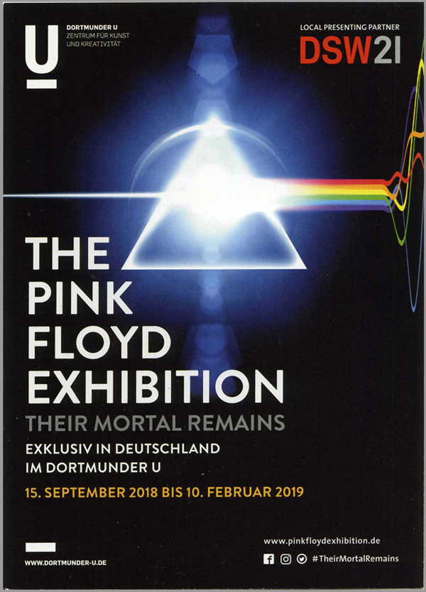 The Lunatics Event - L'inaugurazione di THE PINK FLOYD EXHIBITION - Dortmund 14 Set. 2018