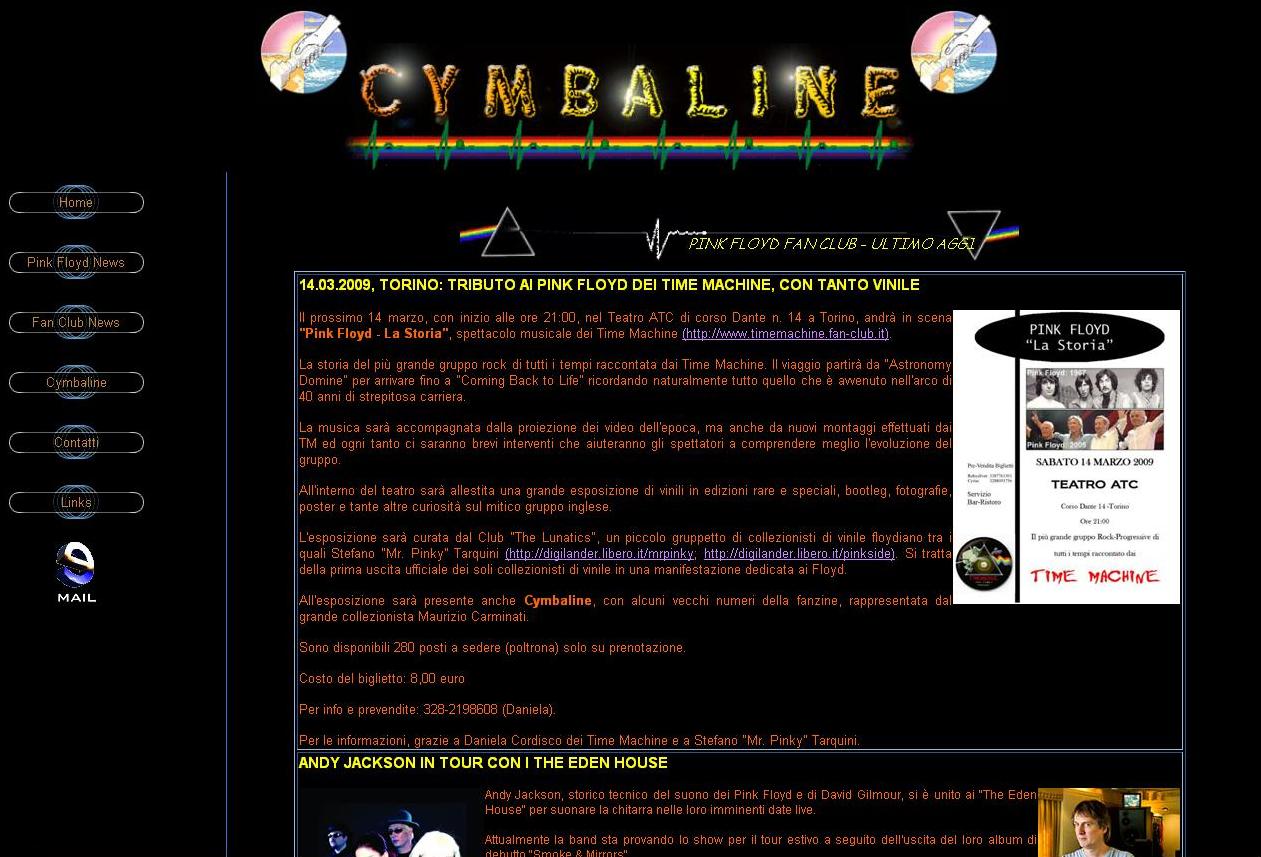 The Lunatics Expo - TORINO 2009 - Cymbaline site review