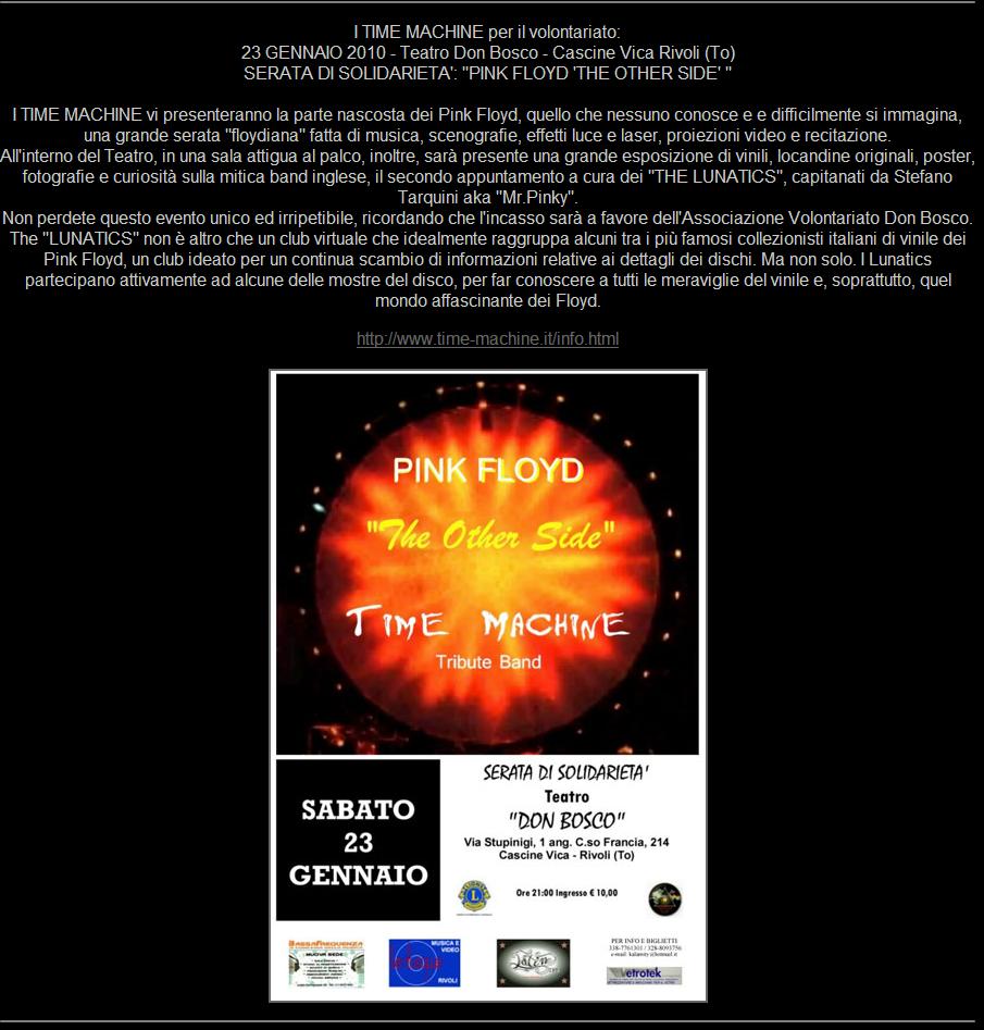 The Lunatics Expo - TORINO 2010 - Floyd Channel site review