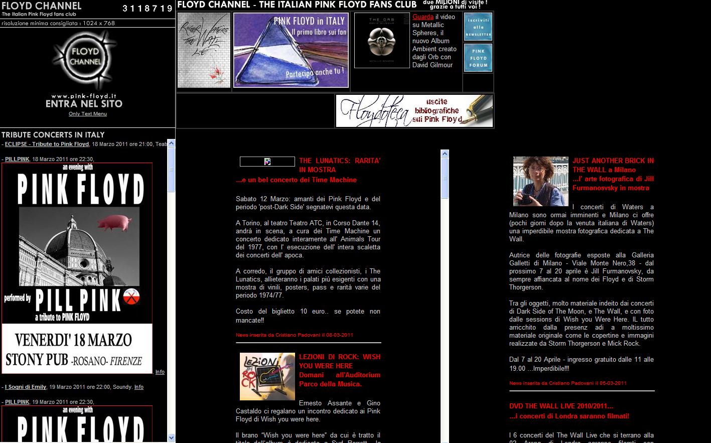 The Lunatics Expo - TORINO 2011 - Floyd Channel site review