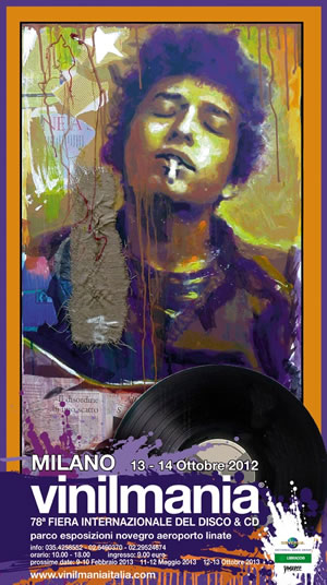 The Lunatics Expo - Vinilmania MILANO 2012 - locandina ufficiale