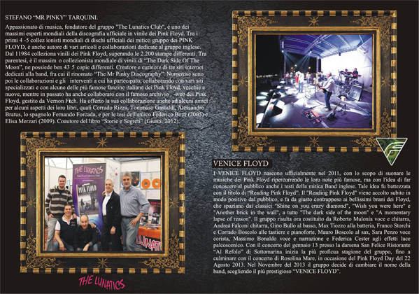 The Lunatics Expo - Pink Floyd Day - ADRIA 8 mar. 2014 (flyer /2)