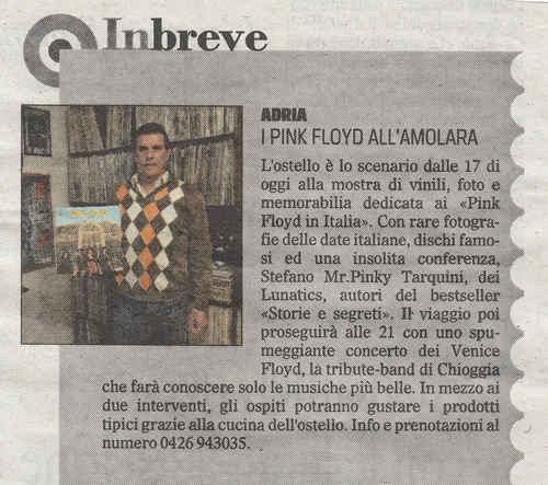 The Lunatics Expo - ADRIA 2014 - Il Gazzettino di Rovigo 08-03 review