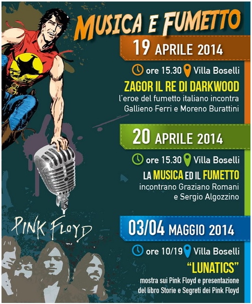 The Lunatics Expo - Lunatics (Musica e fumetto) - ARMA DI TAGGIA 3-4 Mag. 2014