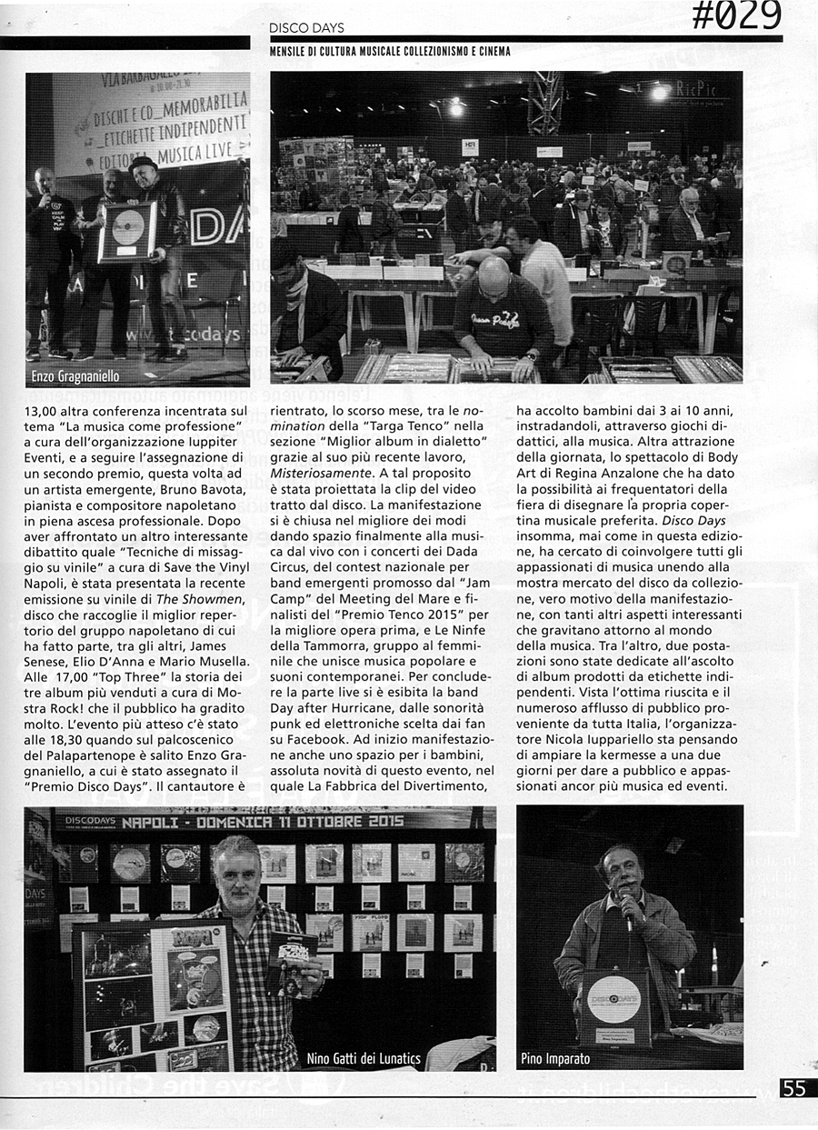 The Lunatics Expo - NAPOLI 2015 - Raro Pi nov. 2015 (2) review