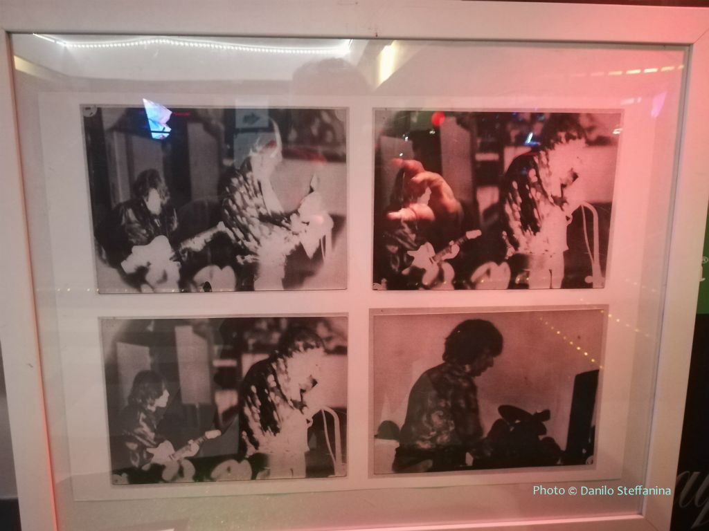 Pink Floyd al Piper, 18 apr. 1968 (foto di Piero Poletti)