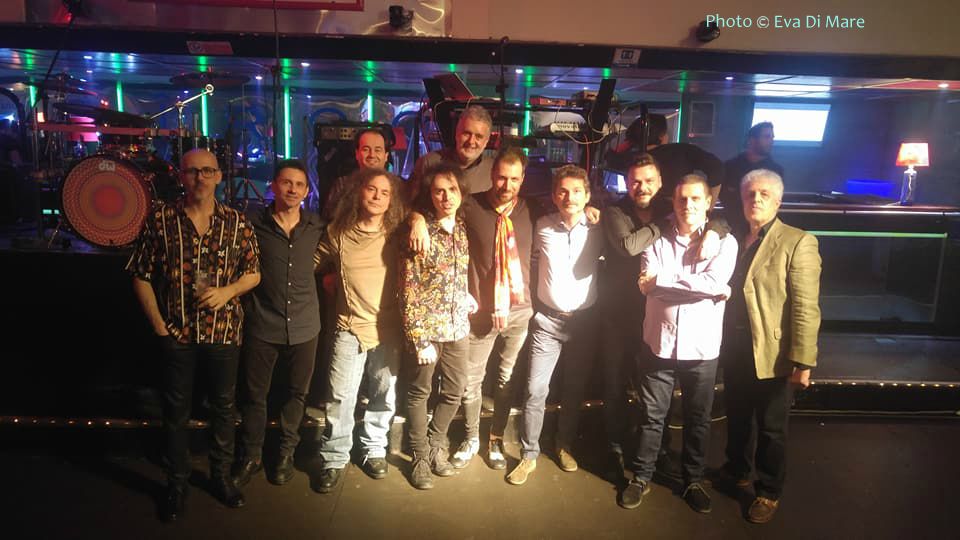 Giancarlo Bornigia jr con Eugene & The Pink Floyd Sound e The Lunatics