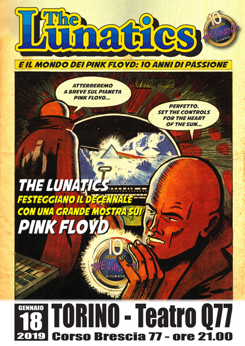 The Lunatics Exhibition - TORINO 18 Gen. 2019