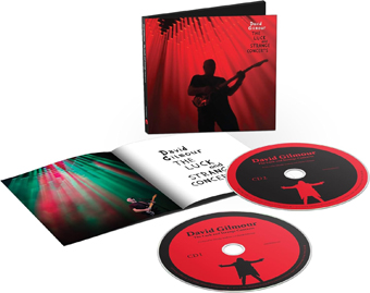 DAVID GILMOUR - THE LUCK AND STRANGE CONCERTS - 2 CD Amazon Exclusive alternative cover
