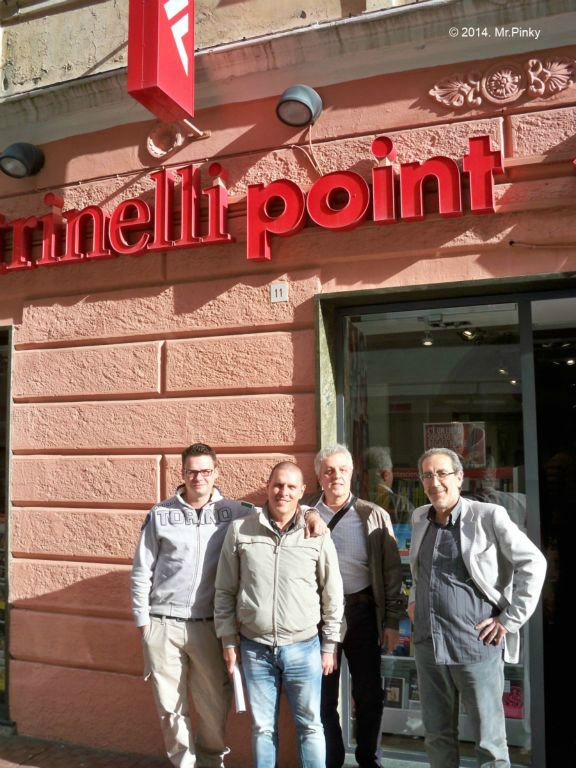The Lunatics (S.Girolami, S.Tarquini, D.Steffanina) con Giuseppe Bruno