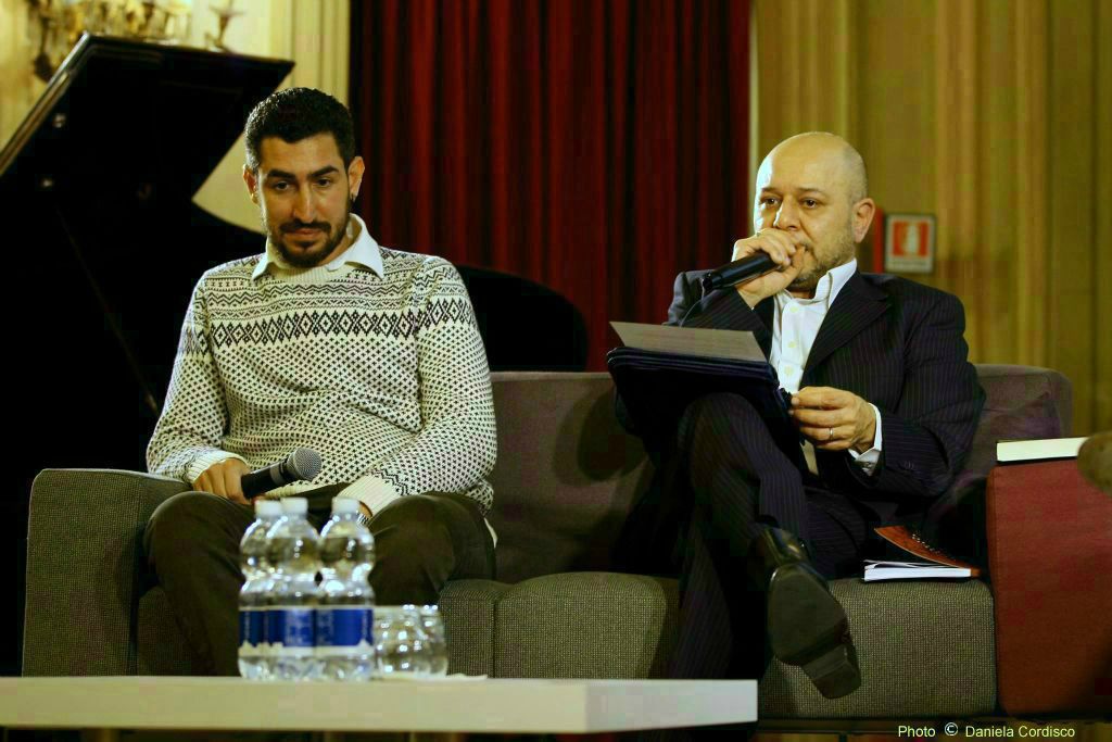 Tommaso Bucciarelli con Donato Riva