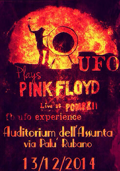 UFO plays Pink Floyd Live at Pompeii - Rubano 13 dic 2014