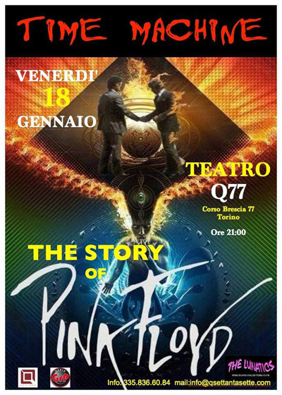 THE STORY OF PINK FLOYD - TIME MACHINE @ THE RIGHT SIDE OF THE MOOD - 18 GENNAIO 2019 TORINO