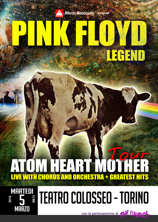 ATOM HEART MOTHER IN MOSTRA @ PINK FLOYD LEGEND TOUR - Torino 5 mar 2019