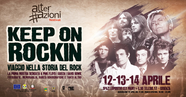 KEEP ON ROCKIN - VIAGGIO NELLA STORIA DEL ROCK - Cosenza 12-13-14 apr 2019